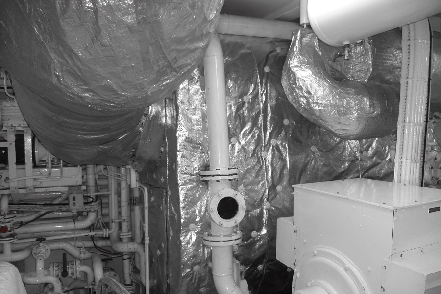 EXHEXHAUST PIPE INSULATIONAUST PIPE INSULATION