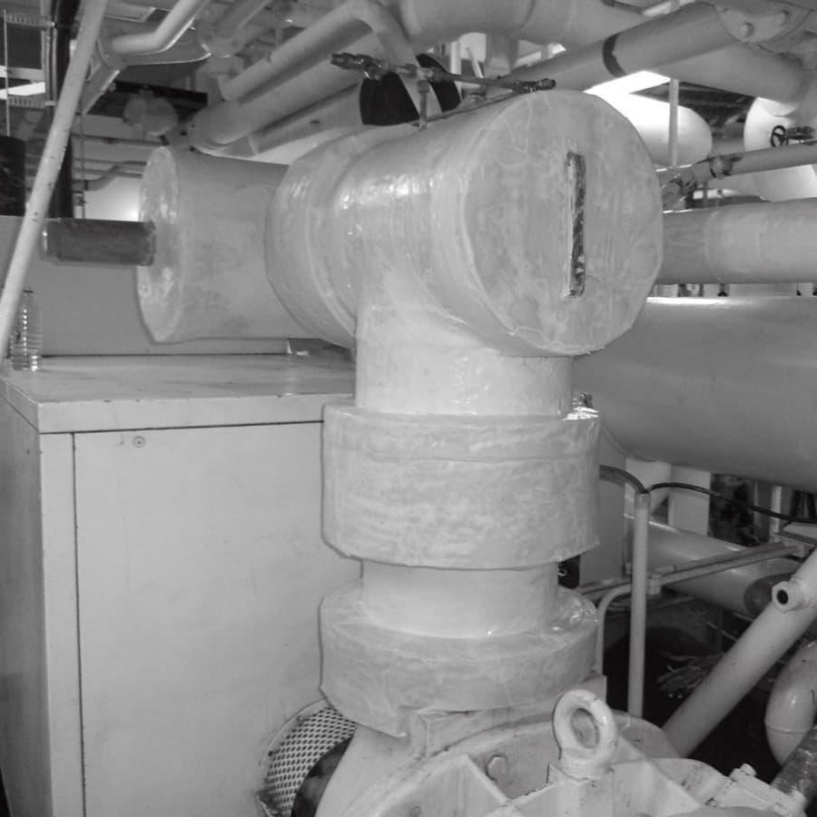 INSULATION OF COOLING & STEAM NETWORKS